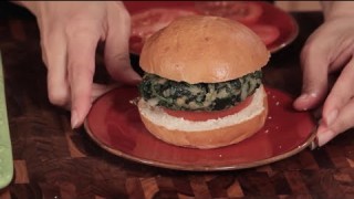 Cooking from the Heart 201C – Spinach Burgers